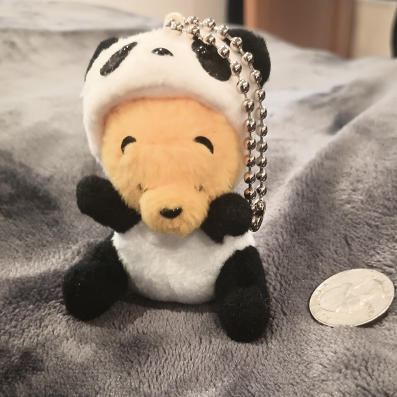 Accessories - Cute Pooh Panda Keychain Plush